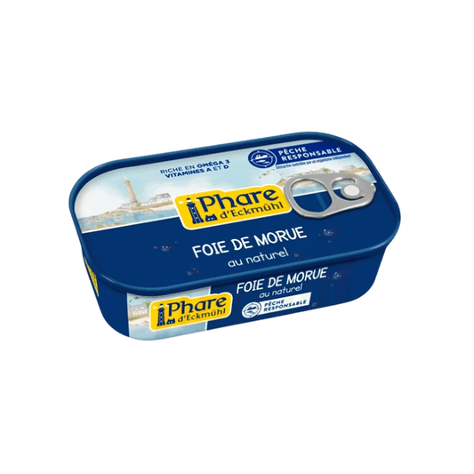 Foie de morue au naturel