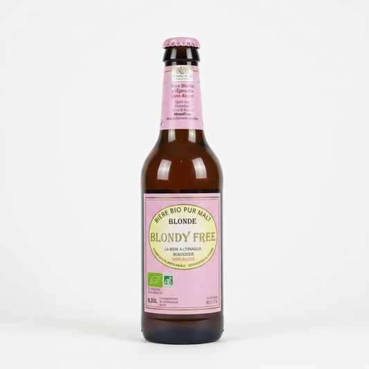 MOULIN DES MOINES -- Biere blondy - sans alcool -