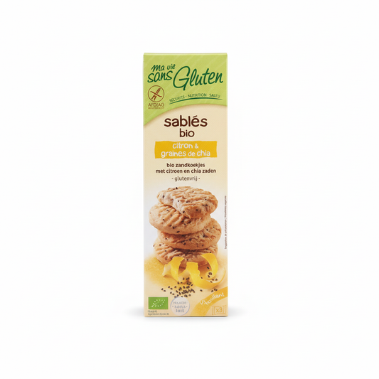 Sablés citron chia