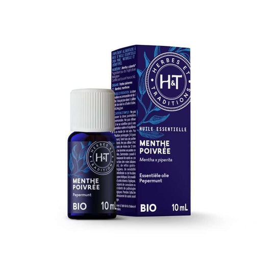 HERBES ET TRADITIONS -- Huile essentielle menthe poivree 10ml
