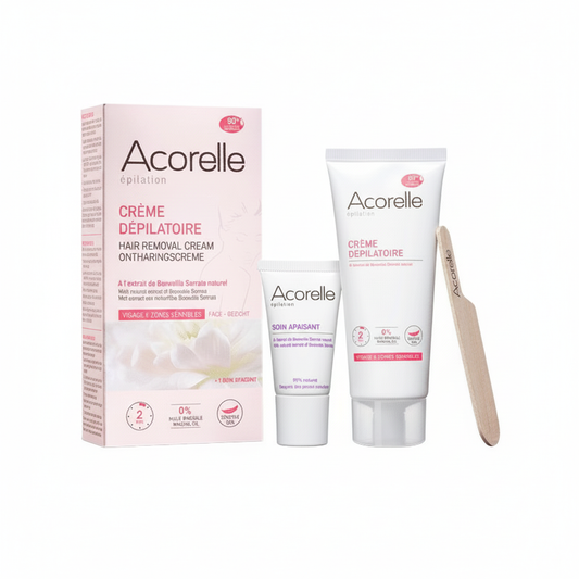 ACORELLE -- Creme depilatoire visage & zon