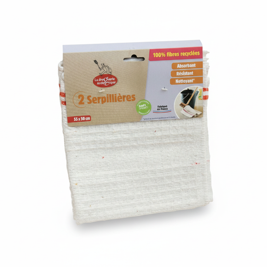 LA DROGUERIE ECOLOGIQUE -- Serpillieres recyclees �2