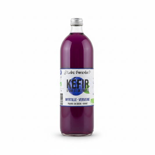 Kefir myrtille et verveine
