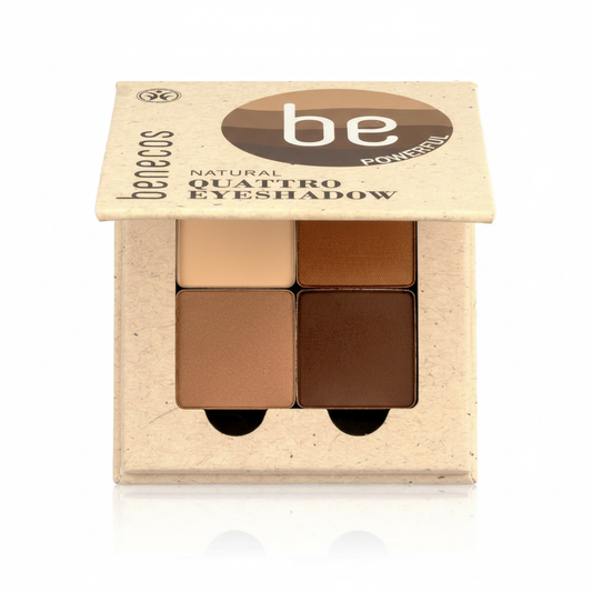 BENECOS -- Fard a paupieres 4 couleurs coffee cream