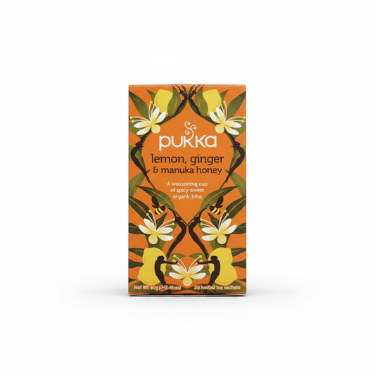 PUKKA -- Infusion citron/miel manuka/gingembre