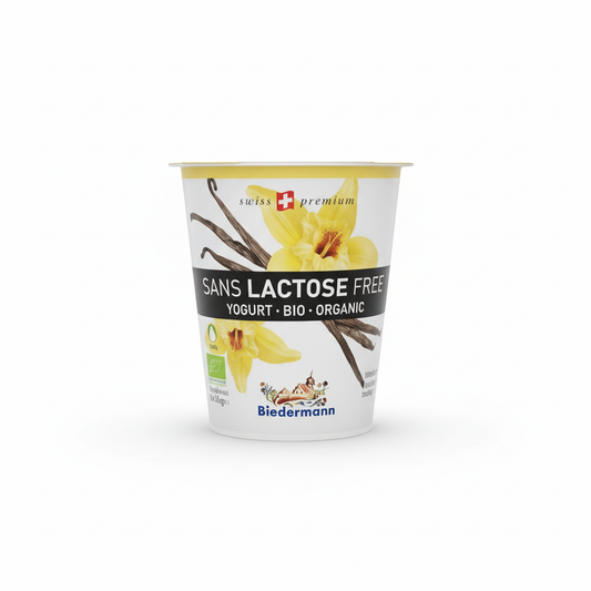 Yaourt vanille sans lactose